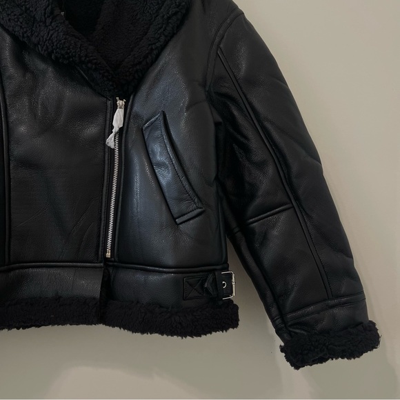 Bardot Dasha Vegan Leather Jacket In Black - Picture 8 of 10